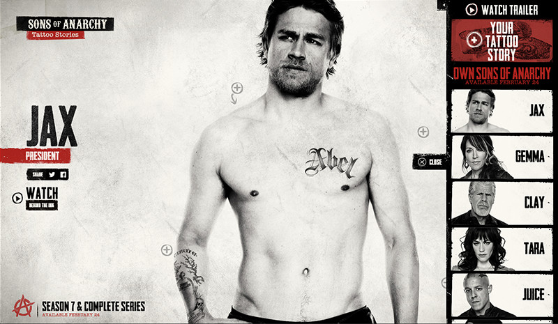 Sons Of Anarchy: Tattoo Stories