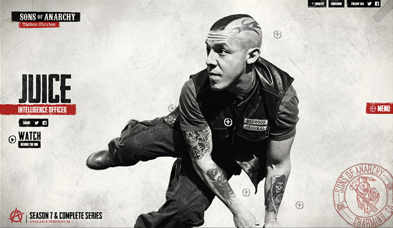 Sons Of Anarchy: Tattoo Stories